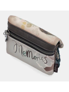 Anekke 41709-016 - SYNTHÉTIQUE - BEIGE porte-monnaie à rabat Porte-monnaie Femme