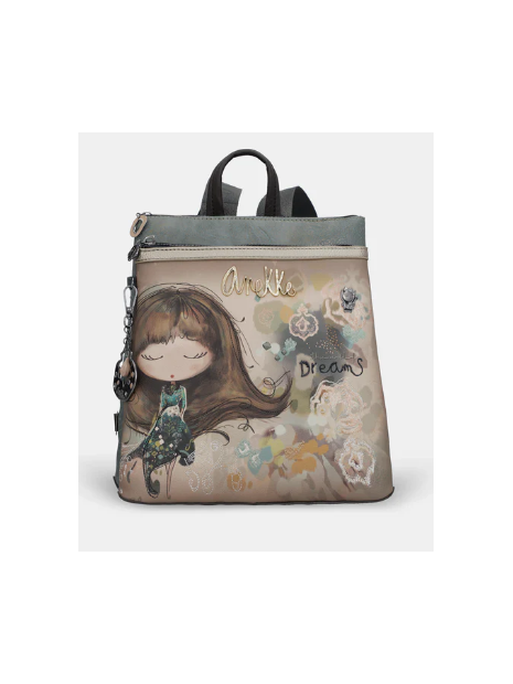 Anekke 41705-233 - SYNTHÉTIQUE - BEIGE sac a dos sacs-a-mains