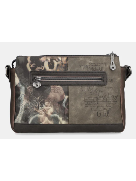 sac bandoulière à motifs 3 compartiments