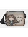 Anekke 41703-062 - SYNTHÉTIQUE - BEIGE sac bandoulière 3 compartiments sacs-a-mains