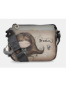 Anekke 41703-062 - SYNTHÉTIQUE - BEIGE sac bandoulière 3 compartiments sacs-a-mains