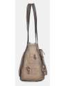 Anekke 41702-367 - SYNTHÉTIQUE - BEIGE cabas sac-a-main-shopping-toile-ou-cuir