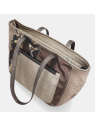 Anekke 41702-367 - SYNTHÉTIQUE - BEIGE cabas sac-a-main-shopping-toile-ou-cuir