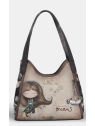 Anekke 41702-203 - SYNTHÉTIQUE - BEIGE besace double anses sacs-a-mains