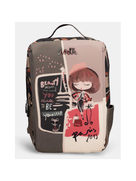 Anekke 41585-001 - POLYESTER - NOIR sac a dos de voyage sac-a-dos