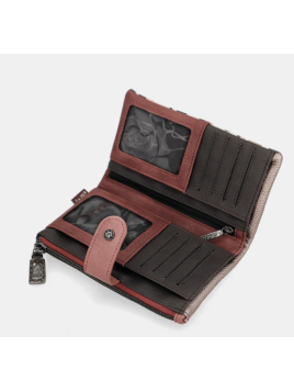 Anekke 41809-907 - SYNTHÉTIQUE - NOIR portefeuille compact pmpb