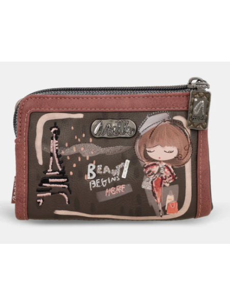 Anekke 41809-912 portefeuille compact pmpb