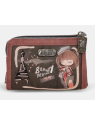 Anekke 41809-912 - SYNTHÉTIQUE - NOIR portefeuille compact pmpb