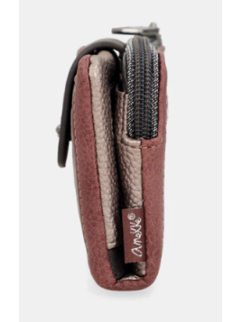 Anekke 41809-912 - SYNTHÉTIQUE - NOIR portefeuille compact pmpb