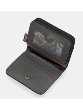 Anekke 41809-903 - SYNTHÉTIQUE - NOIR porte monnaies porte billets compact pmpb