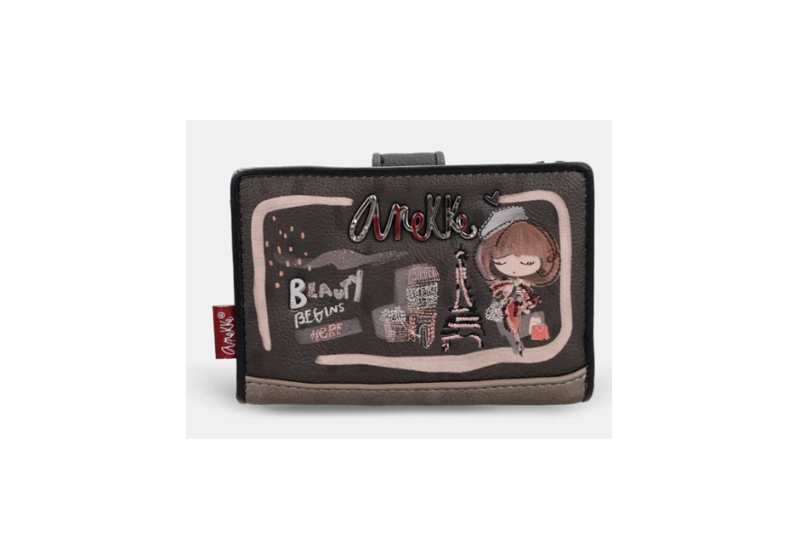 Anekke 41809-902 porte monnaie porte billet compact pmpb