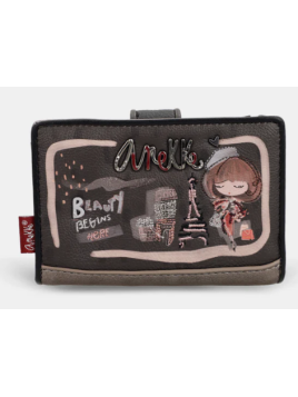 Anekke 41809-902 porte monnaie porte billet compact pmpb