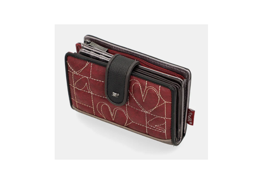 Anekke 41809-902 porte monnaie porte billet compact pmpb