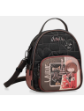 Anekke 41805-250 - SYNTHÉTIQUE - NOIR sac a dos xs sacs-a-mains