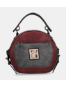 Anekke 41803-081 - SYNTHÉTIQUE - NOIR sac bandoulière arrondi sacs-a-mains