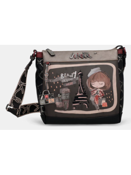 sac bandoulière 3 compartiments