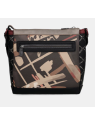 Anekke 41803-039 - SYNTHÉTIQUE - NOIR sac bandoulière 3 compartiments sacs-a-mains