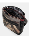 Anekke 41803-039 - SYNTHÉTIQUE - NOIR sac bandoulière 3 compartiments sacs-a-mains