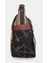 Anekke 41803-002 - SYNTHÉTIQUE - NOIR sac à main avec bandoulière sacs-a-mains