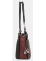 Anekke 41802-372 - SYNTHÉTIQUE - NOIR grand cabas sac-a-main-shopping-toile-ou-cuir
