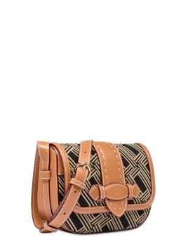 sac à rabat s sienna jacquard lancel