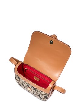 sac à rabat s sienna jacquard lancel