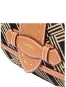 Lancel A13761 - TOILE DE COTON ET CUIR  sac à rabat s sienna jacquard lancel sacs-a-mains