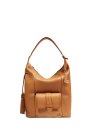 Lancel A13789 - CUIR DE VACHETTE - CAME sac besace hobo premier flirt de lancel sacs-a-mains