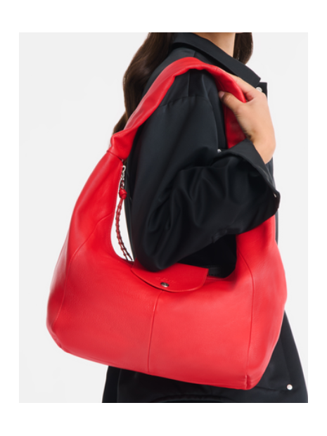 Longchamp 10333HIG - CUIR DE CHEVRE - ROUG sac porté épaule l sacs-a-mains