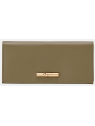 Longchamp 30050HGC - CUIR DE VEAU - OLIVE portefeuille long à rabat pmpb