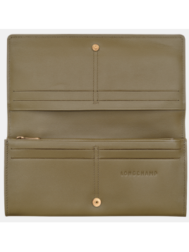 portefeuille long à rabat