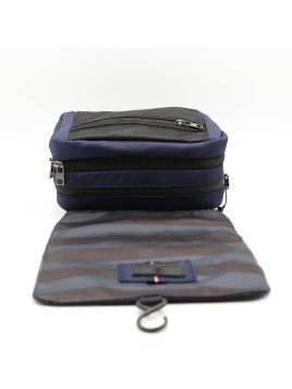 trousse de toilette dépliante basik blanco