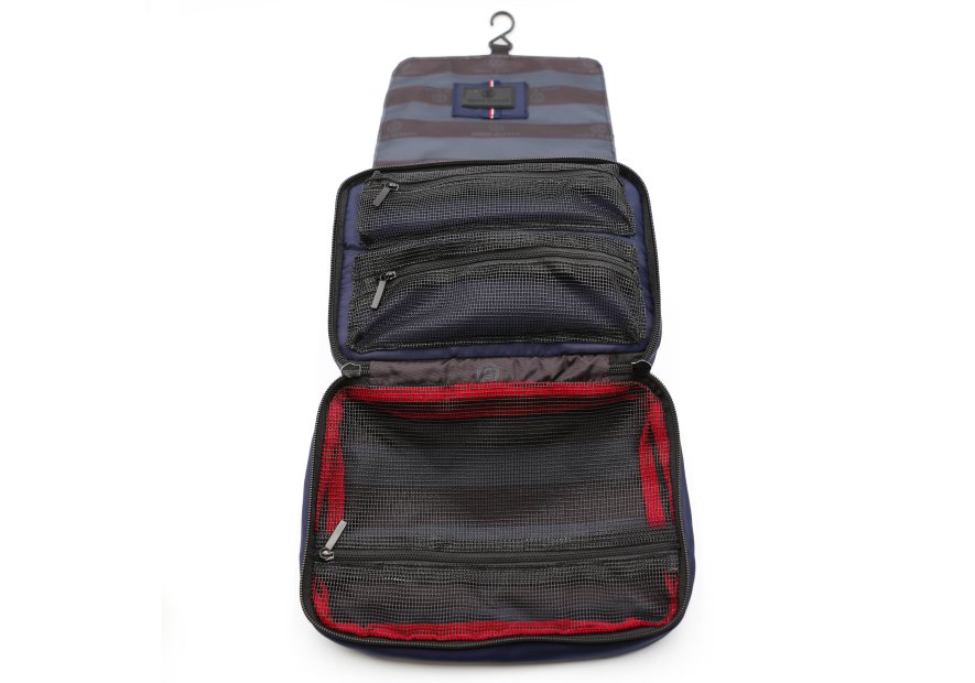 trousse de toilette dépliante basik blanco