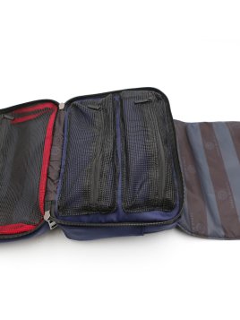 trousse de toilette dépliante basik blanco