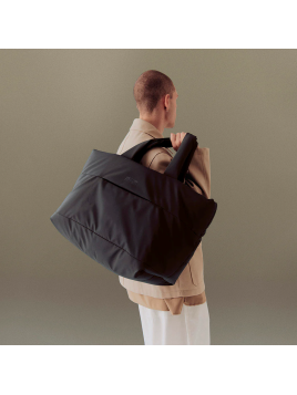sac porté main l doudoune moss