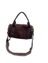 Mila Louise BEE V. - CUIR DE VACHETTE - AUBU mini sac polochon sacs-a-mains