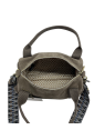 Mila Louise BEE V. - CUIR DE VACHETTE - KAKI mini sac polochon sacs-a-mains