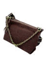Mila Louise NOELI XS PA - CUIR DE VACHETTE - trotteur double poche zip xs sacs-a-mains