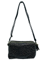 Mila Louise MAMA LP2 - POLYURÉTHANE - NOIR trotteur m double zip sacs-a-mains