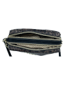 Mila Louise MAMA LP2 - POLYURÉTHANE - NOIR trotteur m double zip sacs-a-mains