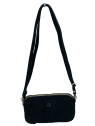 Mila Louise TROTTY VFR1 - POLYESTER - NOIR mini sac zip sacs-a-mains