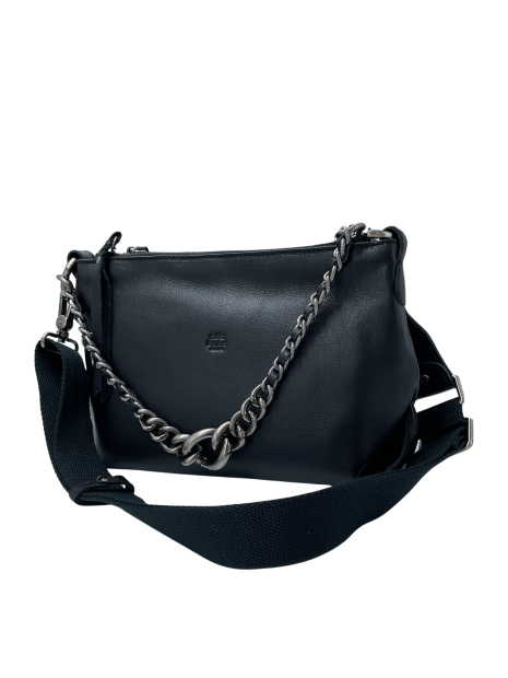 Mila Louise NOELI XS C - CUIR DE VACHETTE -  trotteur double poche zip xs sacs-a-mains