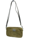 Mila Louise TROTTY VFR1 - POLYESTER - KAKI F mini sac zip sacs-a-mains