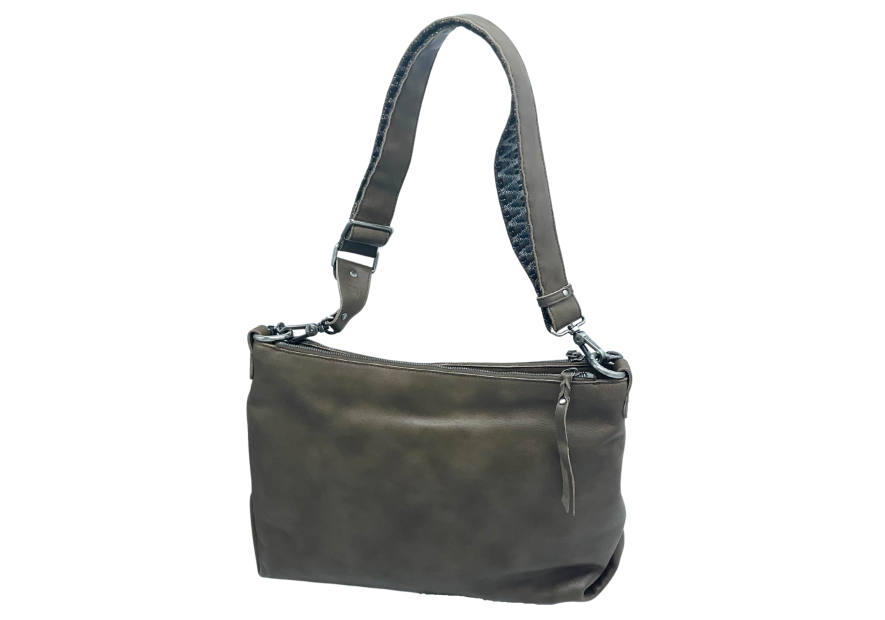 trotteur double poche zippé