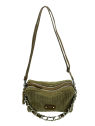 Mila Louise MAMA VFR1 - POLYESTER - OCRE trotteur double poche zip m sacs-a-mains