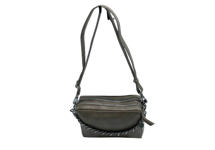 Mila Louise MAMA L-C porté travers double zip m Sacs à mains