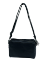 Mila Louise MAMA L-C - CUIR DE VACHETTE - NO porté travers double zip m sacs-a-mains