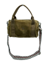 Mila Louise BEE V. - CUIR DE VACHETTE - OCRE mini sac polochon sacs-a-mains