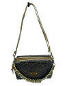 Mila Louise MAMA LP2 - POLYURÉTHANE - OCRE trotteur m double zip sacs-a-mains