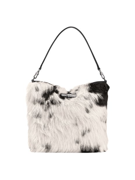 Longchamp 10315HIJ - POLYESTER/CUIR - NOIR sac porté épaule m le roseau longchamp sacs-a-mains